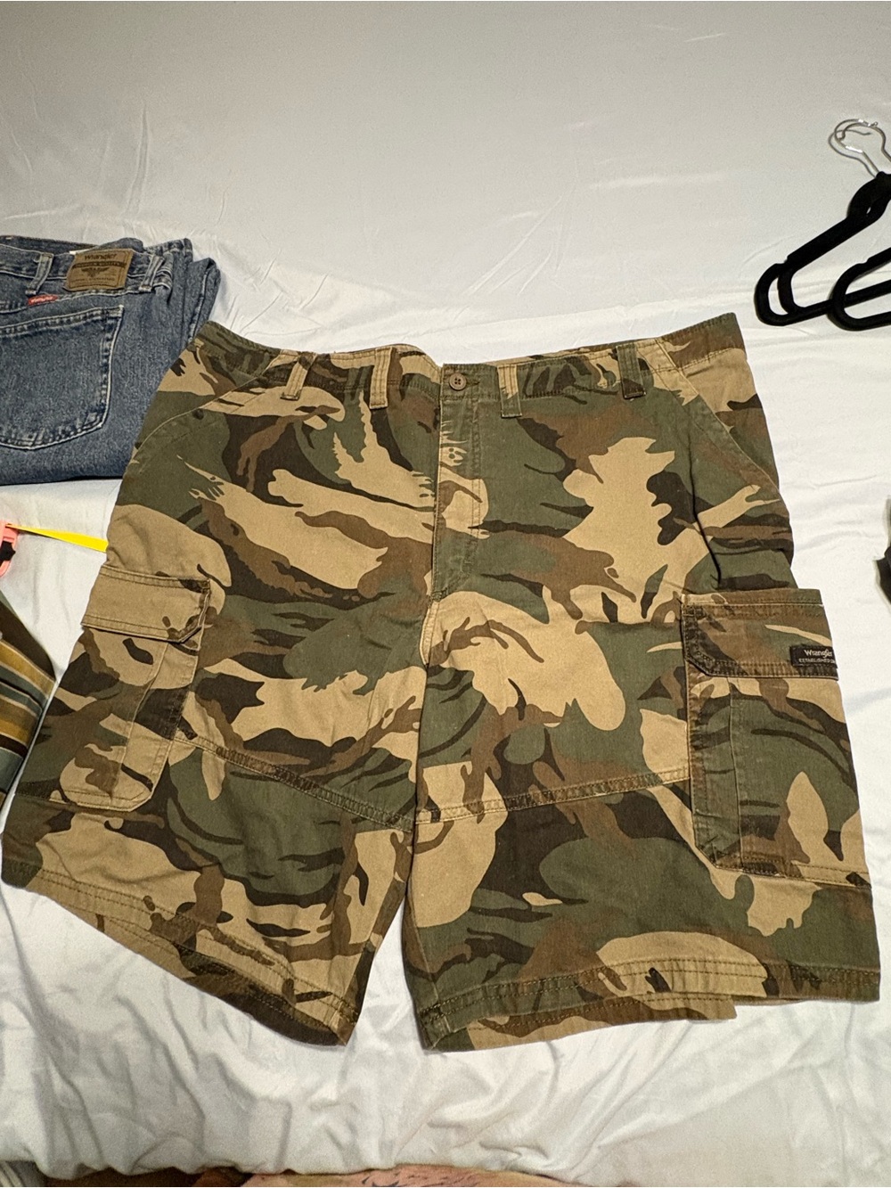 Wrangler Men’s Camo Cargo Shorts